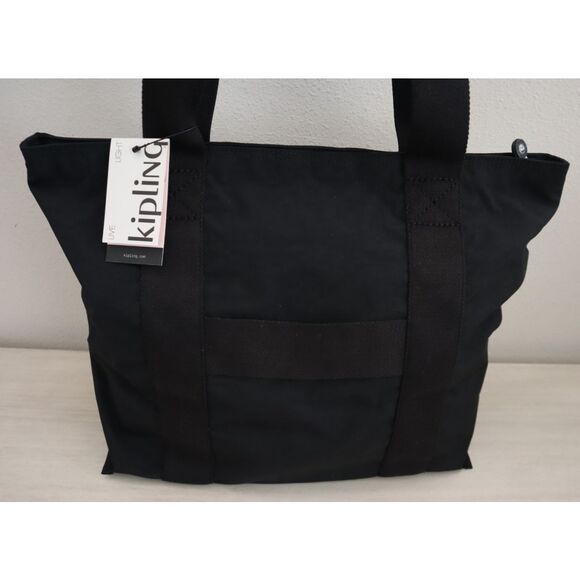 Kipling KIB9Z7-5EV Women's O/S Black/Camo Gray Era M Set Tote Bag w/Pouch - Picture 7 of 16